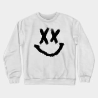 Graffiti Smiley Crewneck Sweatshirt